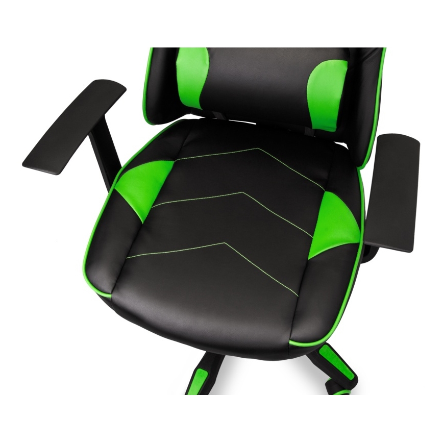 CONNECT IT CGC-0700-GR - Scaun de gaming LeMans Pro negru/verde