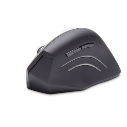 CONNECT IT CMO-2510-BK - mouse ergonomic fără fir Verti, 800/1200/1600 DPI, alimentare 2x AAA, negru