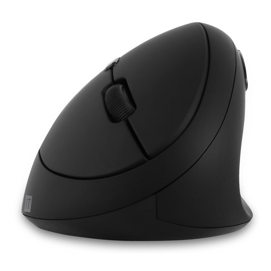 CONNECT IT CMO-2600-BK - Mouse ergonomic fără fir, 800/1200/1600 DPI, 1x AA, negru