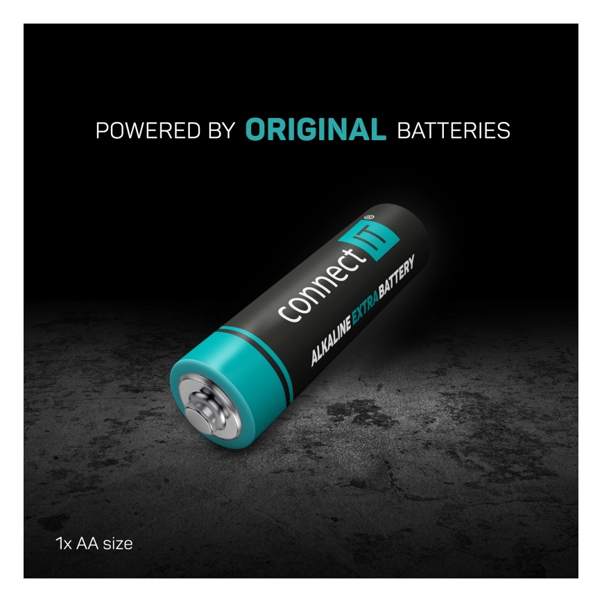 CONNECT IT CMO-2600-BK - Mouse ergonomic fără fir, 800/1200/1600 DPI, 1x AA, negru