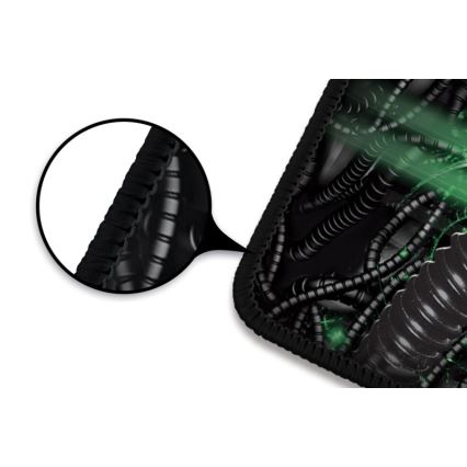 CONNECT IT CMP-1110-LG - Suport pentru tastatură și mouse 88,6x24,5 cm negru/verde