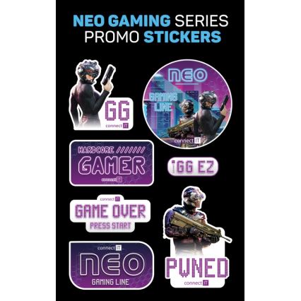 CONNECT IT CMP-3100-SM - Mousepad de gaming LED RGB 32x24,5 cm negru