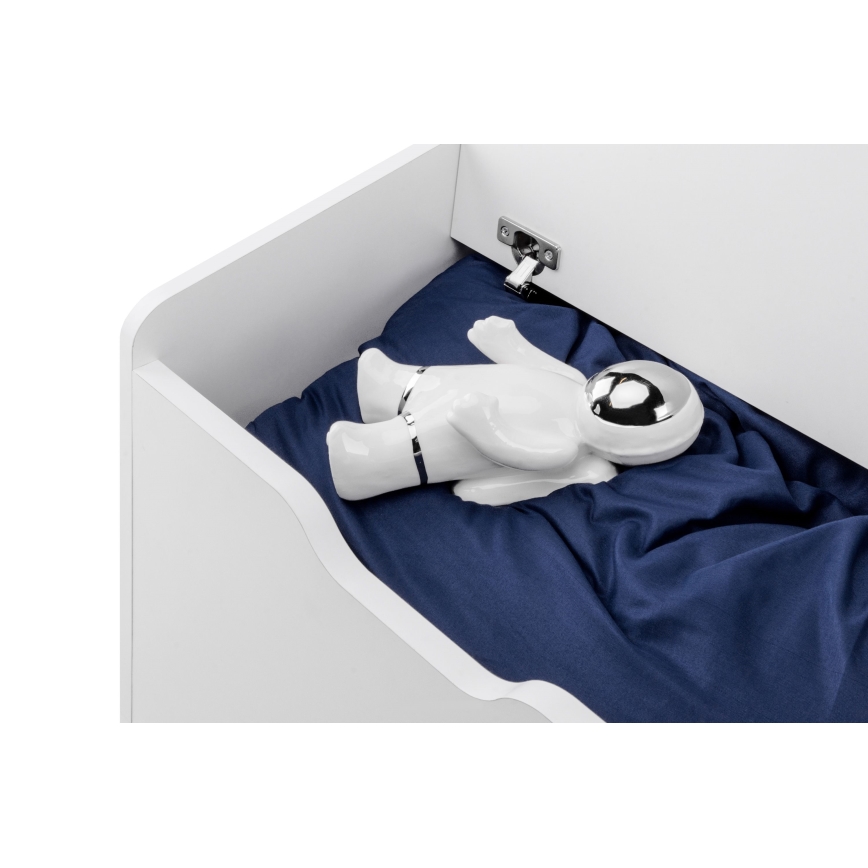 Container de depozitare pentru copii PABIS 50x60 cm alb/albastru