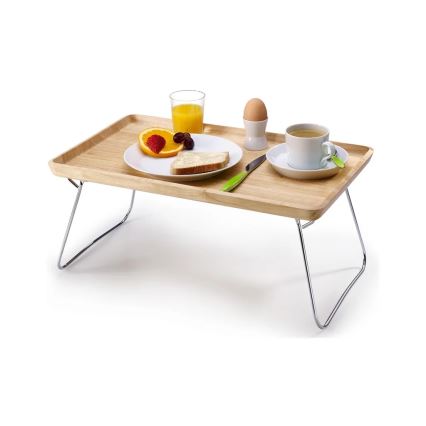 Continenta C3245 - Tavă pentru pat 53x32 cm, lemn de cauciuc