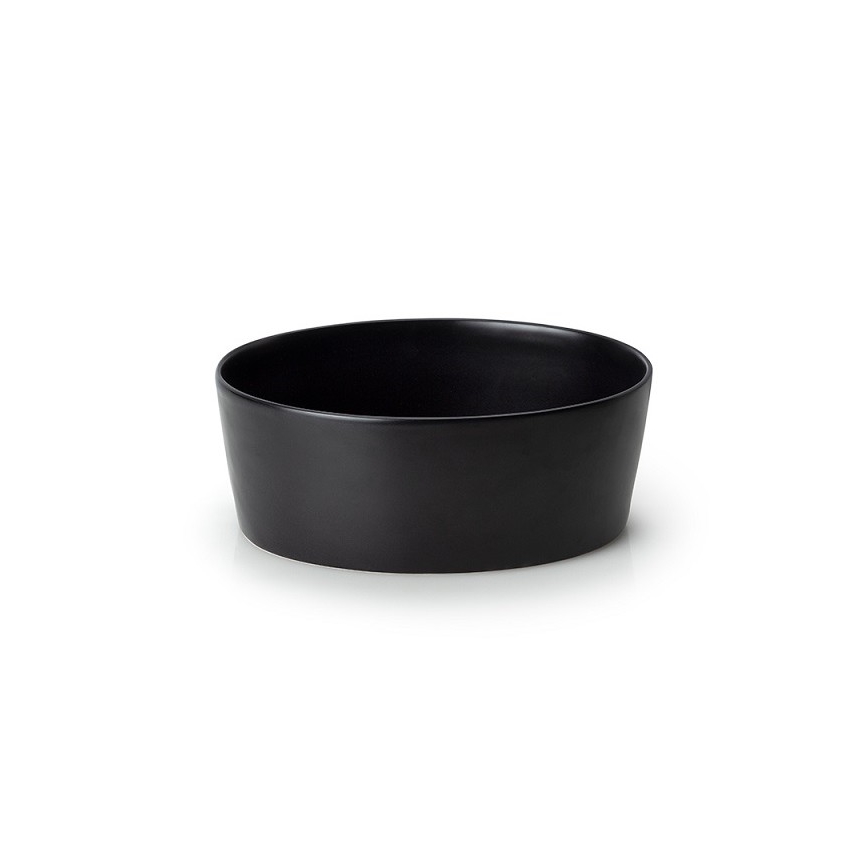 Continenta C3731 - Cutie pentru pâine cu capac 27x20 cm negru/lemn de cauciuc