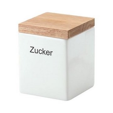 Continenta C3912 - Recipient ceramic pentru alimente cu capac 10x10x12,5 cm cauciucier