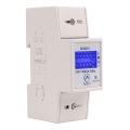 Contor electric monofazic pentru șină DIN DDS015