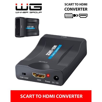 Convertor audio video SCART la HDMI Winner Group