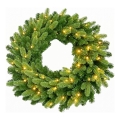Coroniță de Crăciun LED 50xLED/3xAA 8 funcții Ø 60 cm alb cald