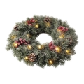 Coroniță LED de Crăciun LED/2xAA d. 40 cm