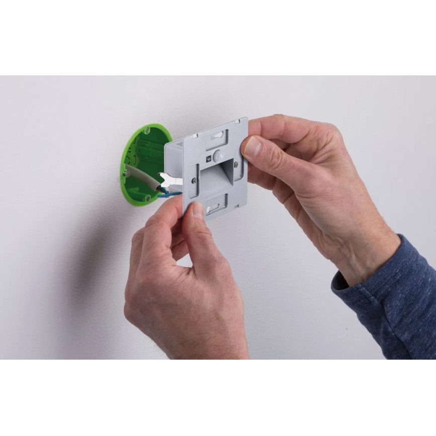 Corp de iluminat cu senzor pentru scări Paulmann 93133 LED/1,2W EDGE 230V alb