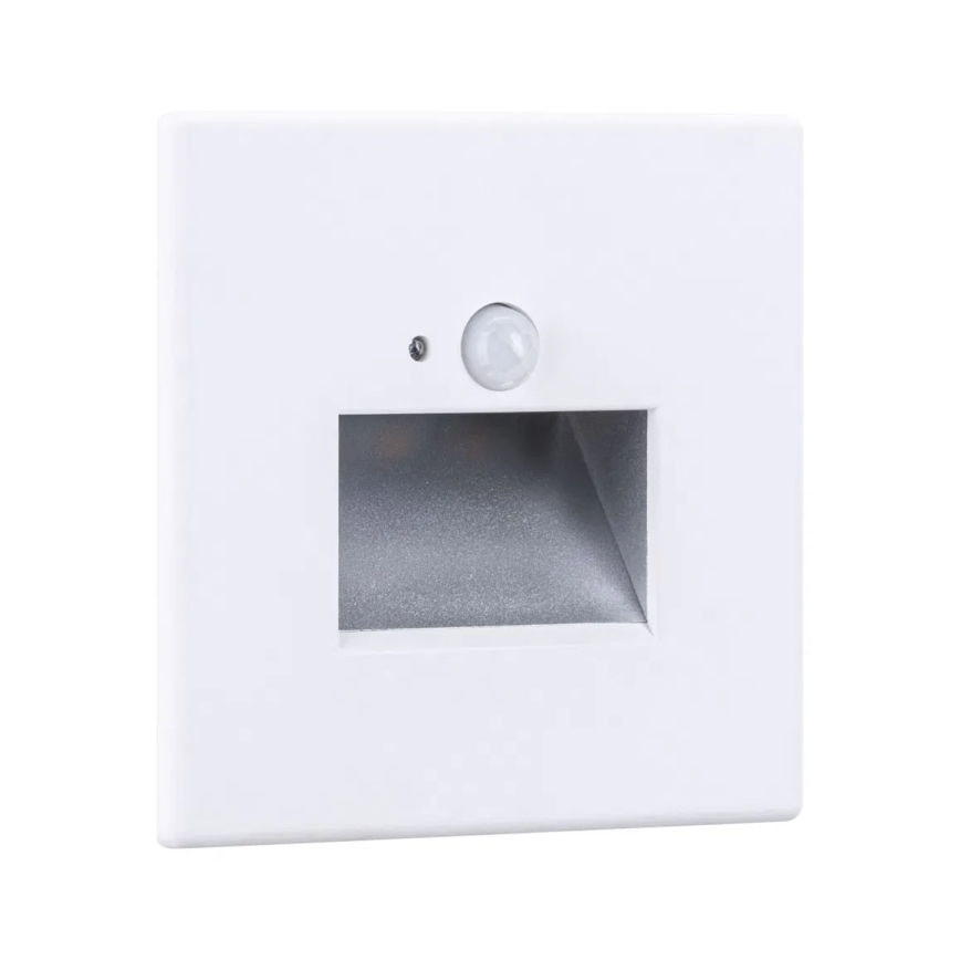 Corp de iluminat cu senzor pentru scări Paulmann 93133 LED/1,2W EDGE 230V alb