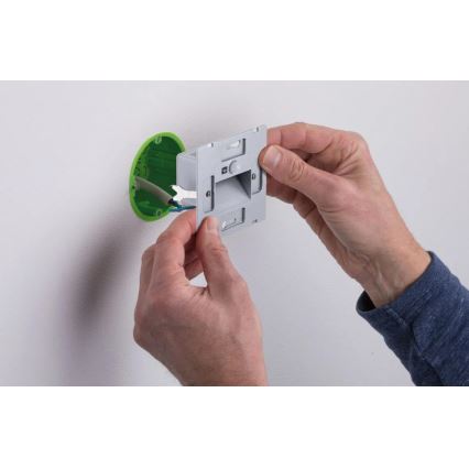 Corp de iluminat cu senzor pentru scări Paulmann 93134 LED/1,2W EDGE 230V crom