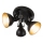 Corp de iluminat cu spoturi 3xE14/40W/230V negru