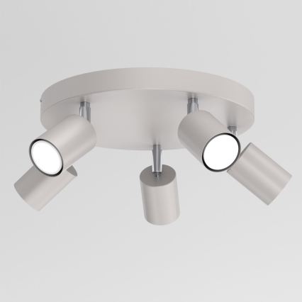 Corp de iluminat cu spoturi FUN 5xGU10/8W/230V gri