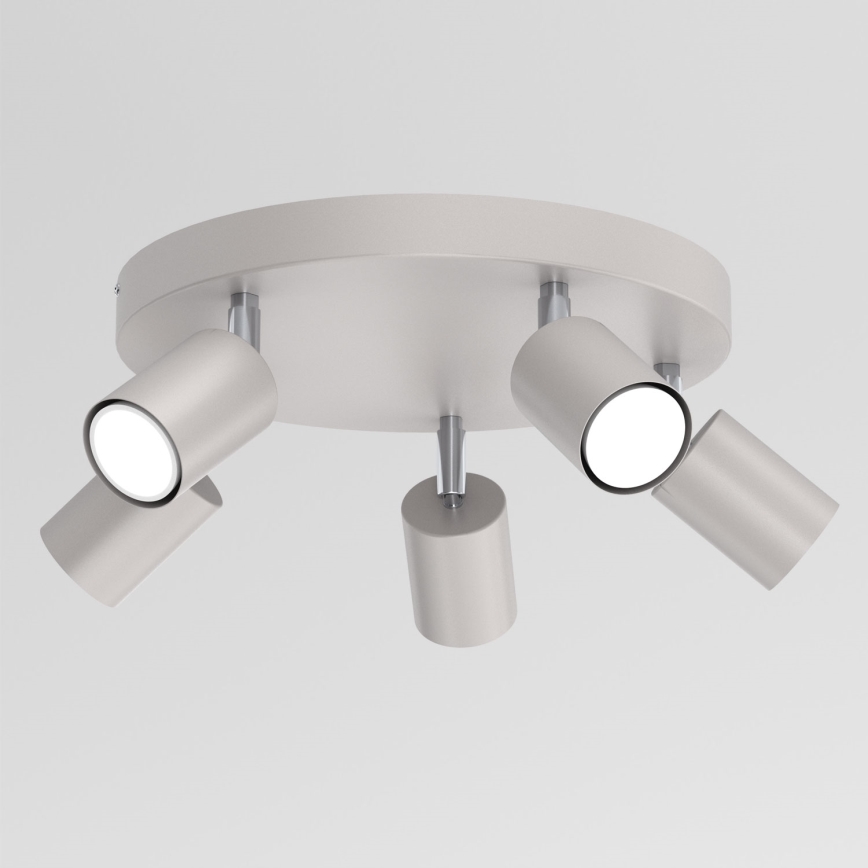 Corp de iluminat cu spoturi FUN 5xGU10/8W/230V gri