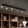 Corp de iluminat cu spoturi LED TOP, 6x GU10/10W/230V, auriu/negru