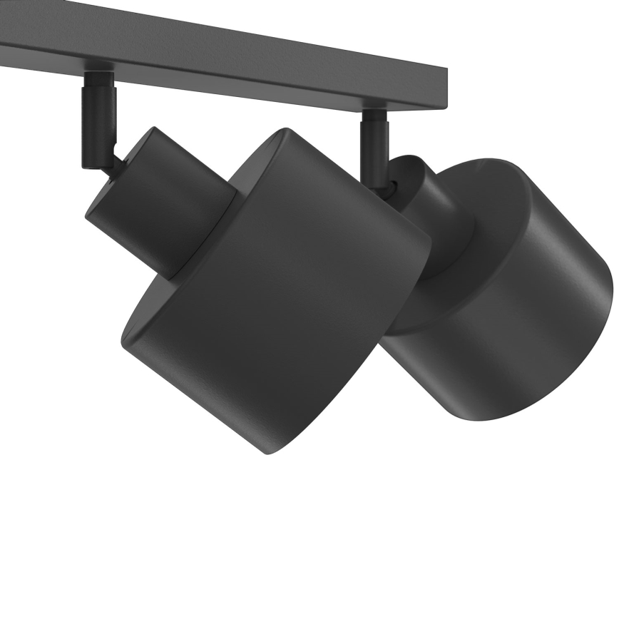 Corp de iluminat cu spoturi PARKLA 3xE27/15W/230V negru