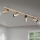 Corp de iluminat cu spoturi SEAN 4xGU10/13W/230V auriu