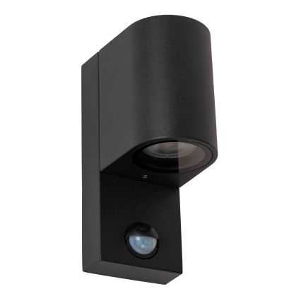 Corp de iluminat de exterior cu senzor Lucide 69803/01/30 ZARO 1xGU10/7W/230V IP65 negru
