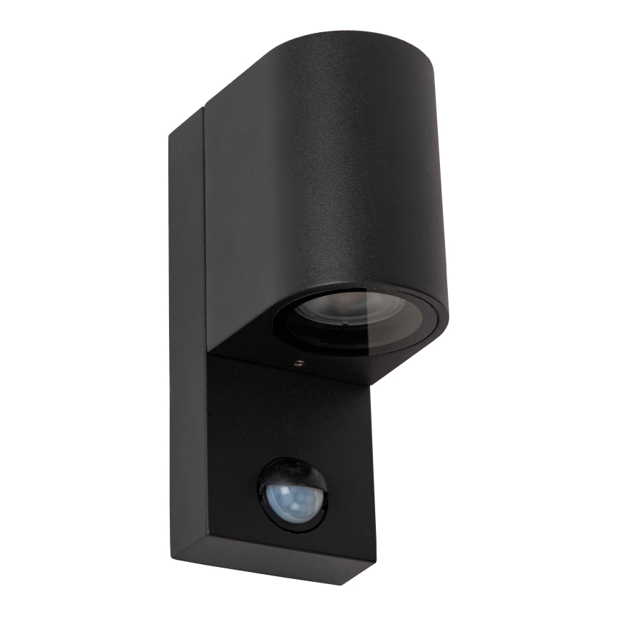 Corp de iluminat de exterior cu senzor Lucide 69803/01/30 ZARO 1xGU10/7W/230V IP65 negru