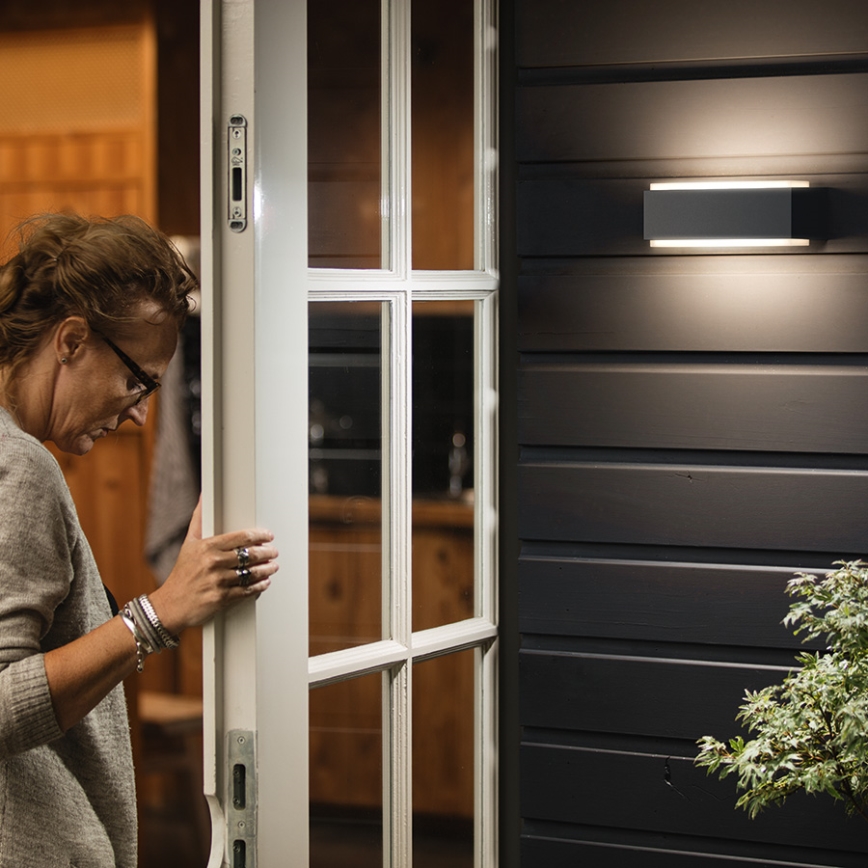 Philips 16487/93/P0 - Corp de iluminat perete exterior MYGARDEN STRATOSPHERE 2xLED/4,5W