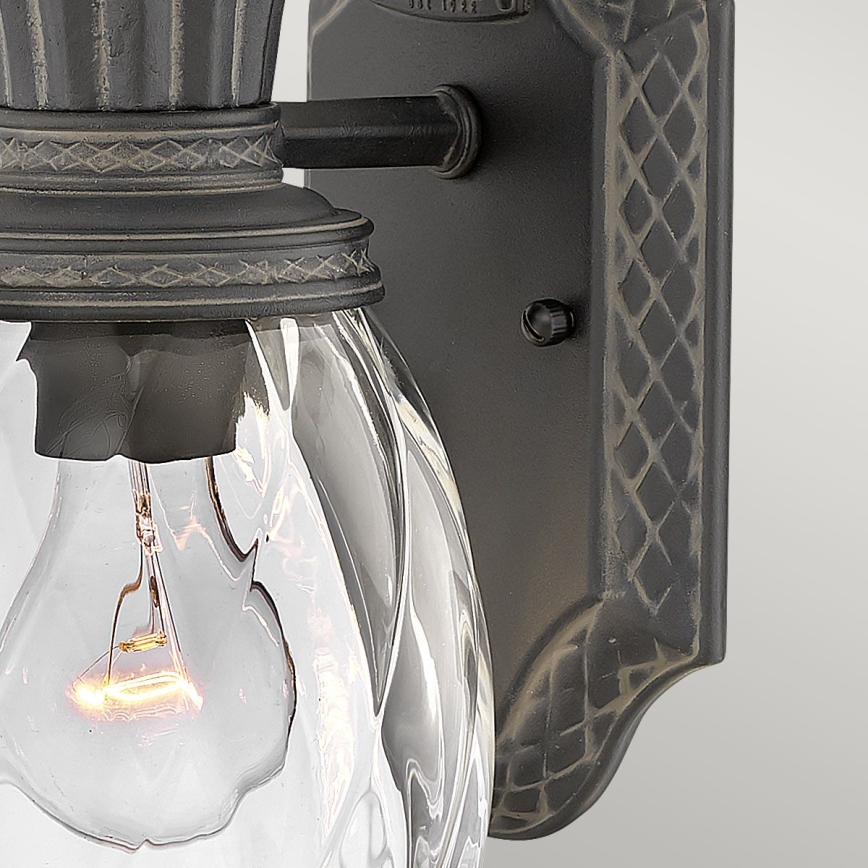 Aplică de exterior Hinkley PLANTATION 1xE27/40W/230V IP44 negru