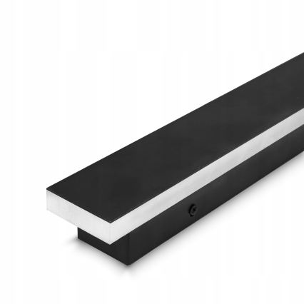 Corp de iluminat de perete pentru exterior LED/18W/230V 60 cm IP65 negru
