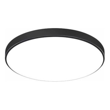 Corp de iluminat de tavan pentru baie LED DYLAN LED/30W/230V 6000K IP44 Ø 32 cm negru