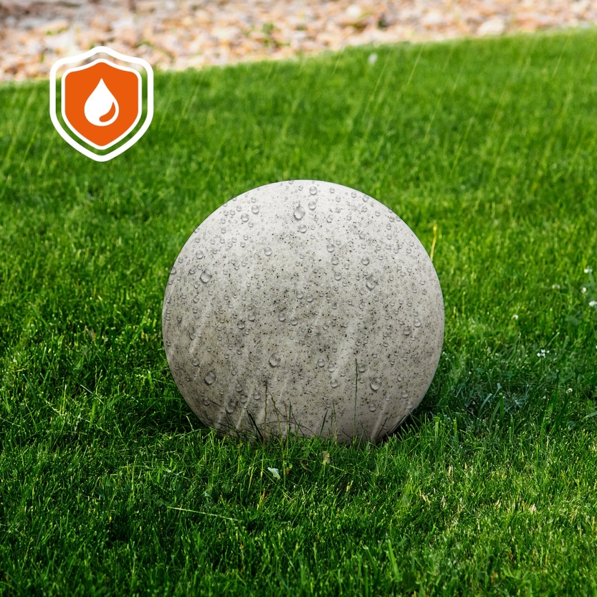 Corp de iluminat decorativ de exterior GARDEN BALL 1xE27/40W/230V IP65 d. 25 cm