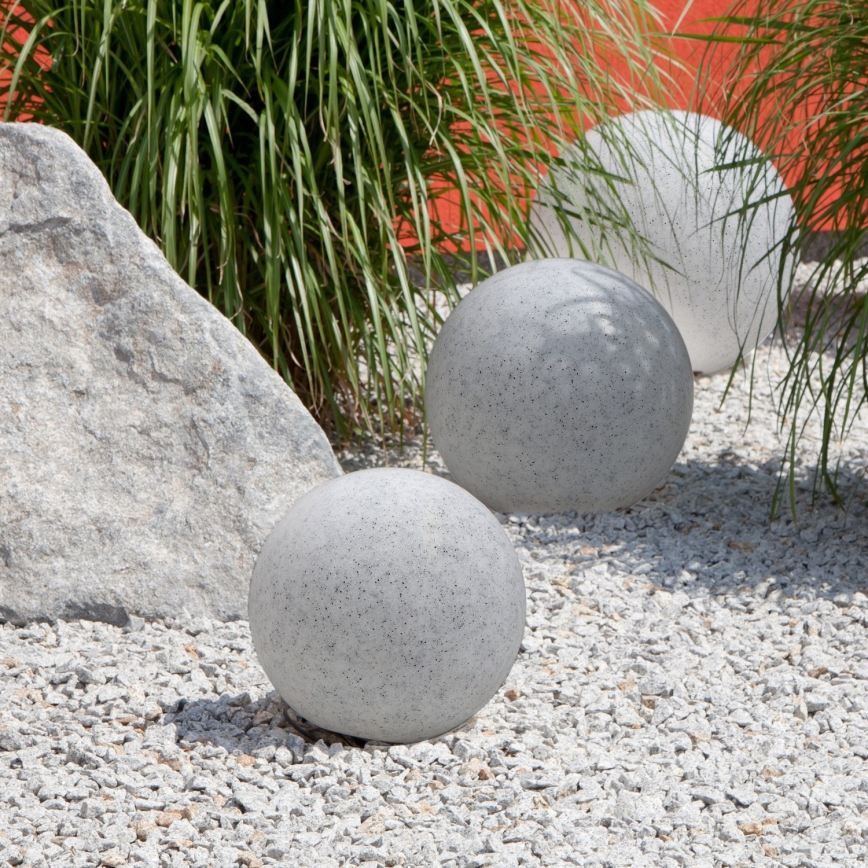 Corp de iluminat decorativ de exterior GARDEN BALL 1xE27/40W/230V IP65 d. 28 cm