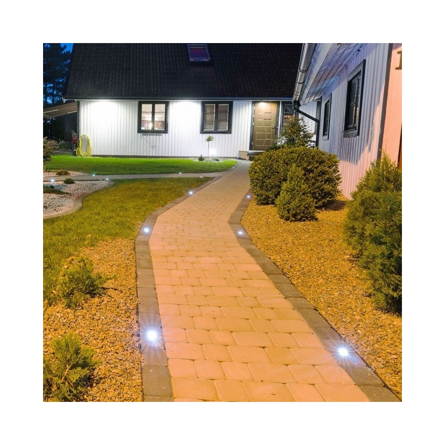 Corp de iluminat exterior cu montare în rampă 1xGU10/35W/230V IP67