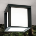 Corp de iluminat exterior HENRY 1xE27/15W/230V 16x16 cm IP44 antracit