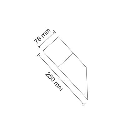 Corp de iluminat exterior NEW YORK 1xE27/40W/230V IP44 antracit