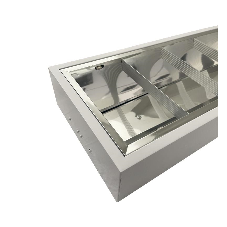 Corp de iluminat fluorescent T8 2xG13/18W/230V alb 120 cm