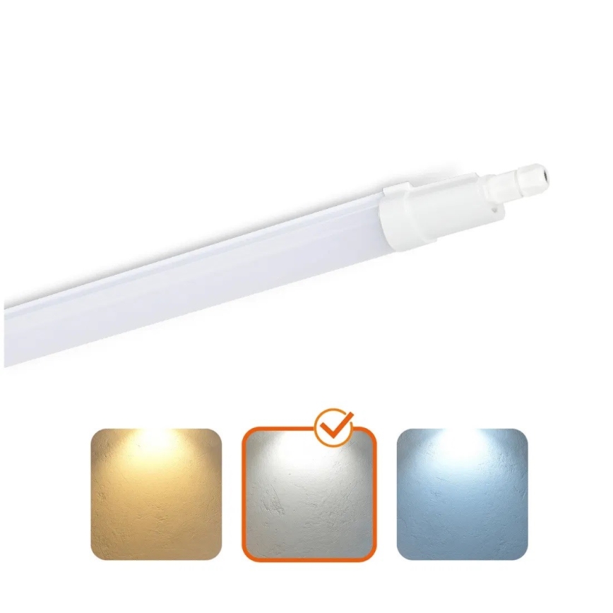 Corp de iluminat fluorescent industrial LED/36W/230V IP65 4000K 126 cm