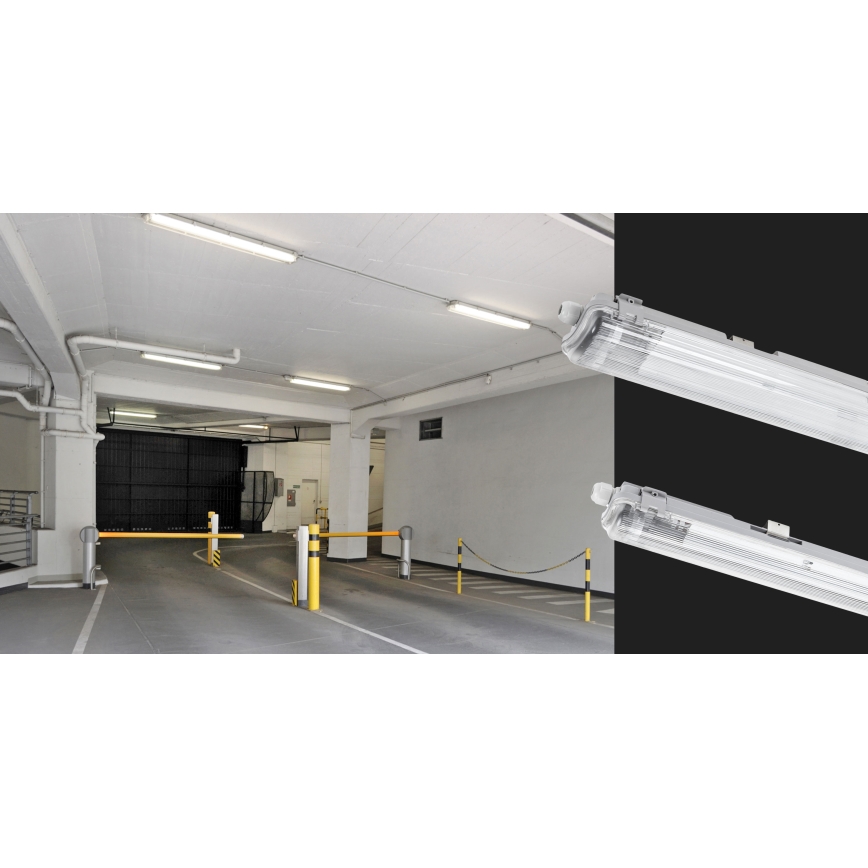 Corp de iluminat fluorescent industrial LIMEA T8 1xG13/20W/230V IP65 120cm