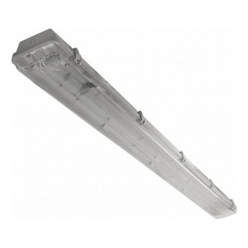 Corp de iluminat fluorescent tehnic 2xG13/36W/230V 120 cm IP65 gri