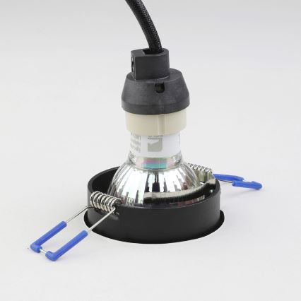 Corp de iluminat încastrat 1xGU10/35W/230V antracit/alb Eglo