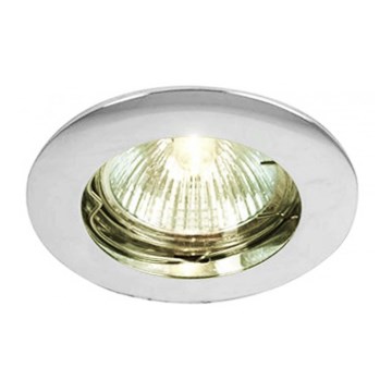 Corp de iluminat încastrat Deko-Light 120018 RUND 1xGU5,3-MR16/35W/12V crom lucios