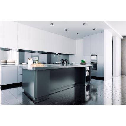 Corp de iluminat încastrat GOVIK GU10/10W negru