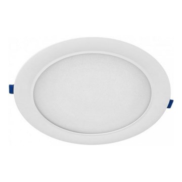 Corp de iluminat încastrat LED SIGARO LED/18W/230V 3000/4000/6500K Ø 22 cm alb