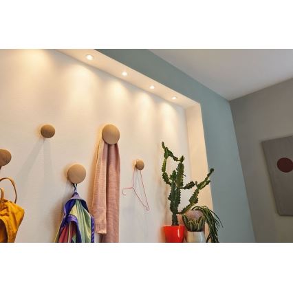 Corp de iluminat încastrat pentru baie Paulmann 94304 LED/4W IP44 COIN 230V