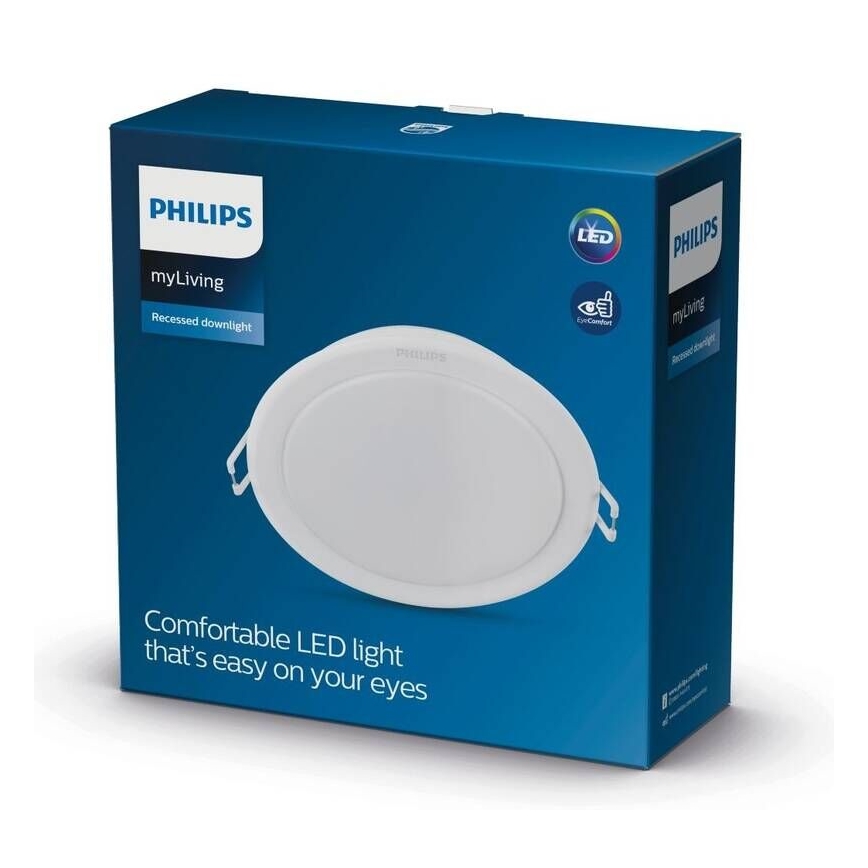 Corp de iluminat încastrat Philips MESON LED/12,5W/230V 6500K