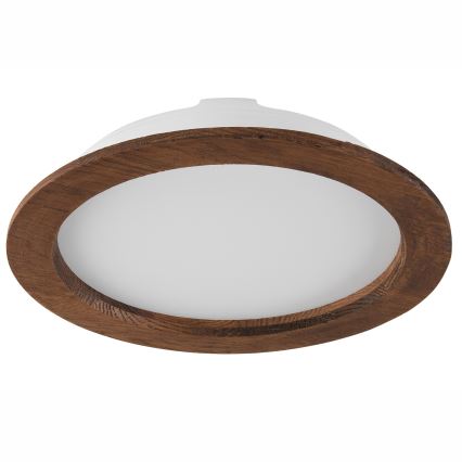 Corp de iluminat încastrat WOODY SPOT LED/23,5W/230V 4000K cireș ø 23,5 cm