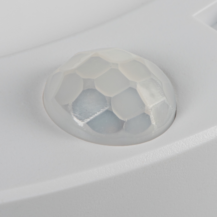 Corp de iluminat LED aplicat/încastrat cu senzor de mișcare 2 în 1 ERGA LED/17W/230V 3000/4000/6500K alb