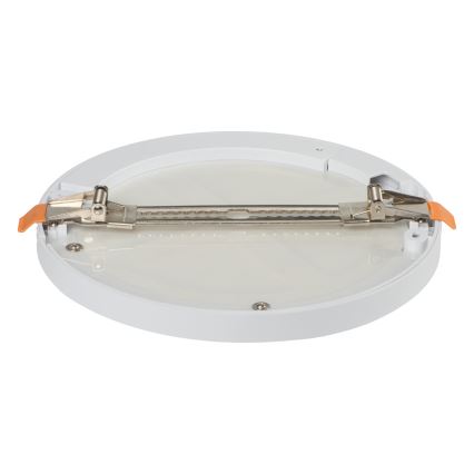 Corp de iluminat LED aplicat/încastrat cu senzor de mișcare 2 în 1 ERGA LED/17W/230V 3000/4000/6500K alb