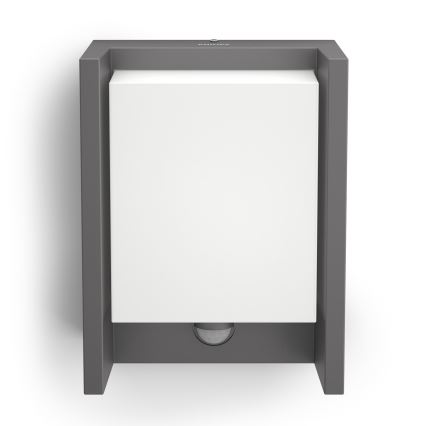 Philips 16461/93/P3 - LED exterior Corp de iluminat cu senzor MYGARDEN ARBOUR 1xLED/6W