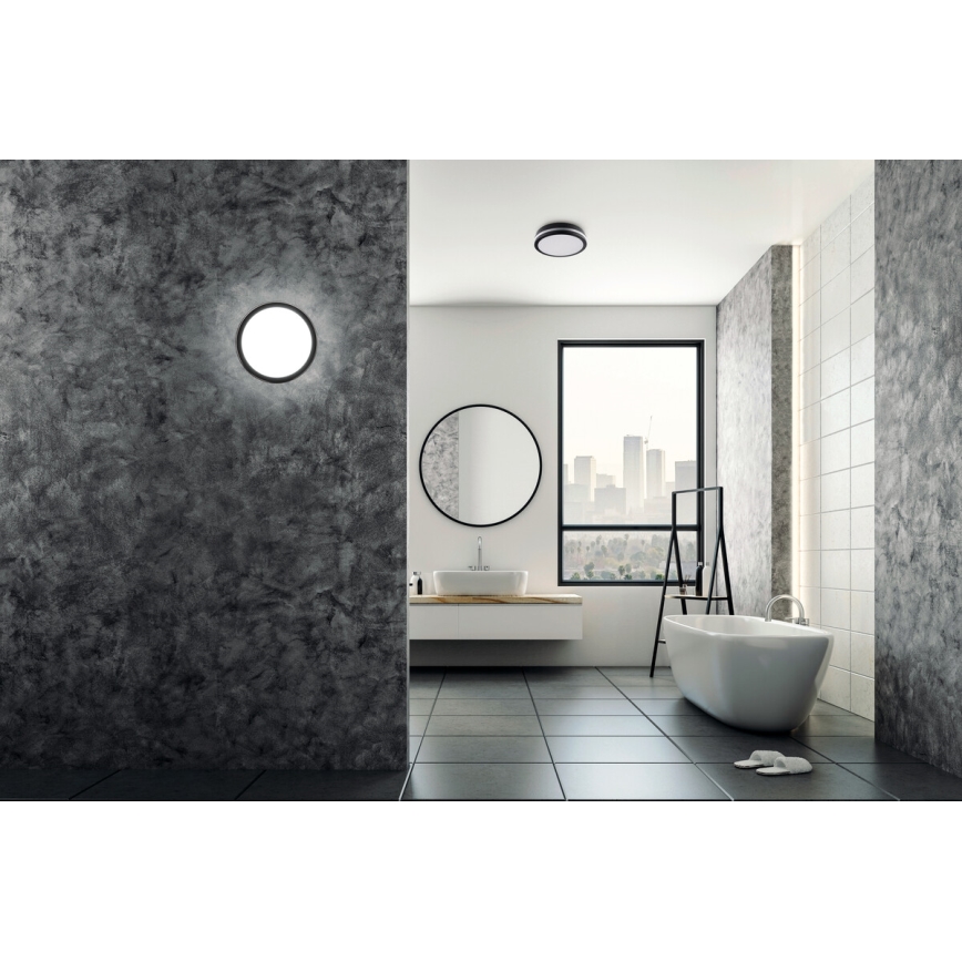 Corp de iluminat LED de exterior cu senzor BENO LED/24W/230V 4000K IP54 antracit