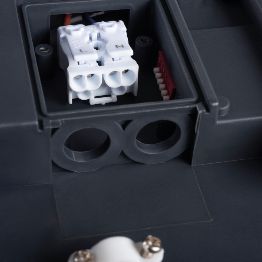 Corp de iluminat LED de exterior cu senzor BENO LED/24W/230V 4000K IP54 antracit